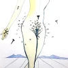 Pamono Salvador Dali - Nails on Nude - Original Etching 1967> Surrealist