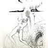 Online Pamono Salvador Dali - Nude at the Fountain - Original Etching 1967