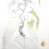 Clearance Pamono Salvador Dali - Nude Couple - Original Etching 1967