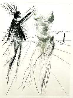 Pamono Salvador Dali - Sator from ''Faust'' 1969> Surrealist