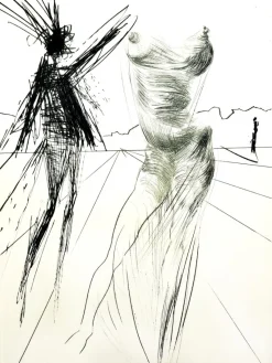 Pamono Salvador Dali - Sator from ''Faust'' 1969> Surrealist