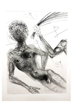 Best Pamono Salvador Dali - Venus in Furs - Original Stamp-Signed Etching 1968