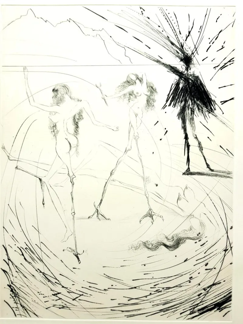 Best Pamono Salvador Dali - Women - Original Etching 1969