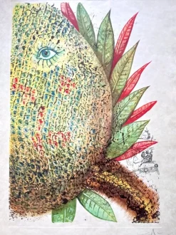 Best Pamono Salvador Dali, Ananas, Hand-Signed Etching, 1970