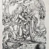 Outlet Pamono Salvador Dali, Antiphysie from Les Songes Drôlatiques de Pantagruel, Original Large Lithograph, 1973