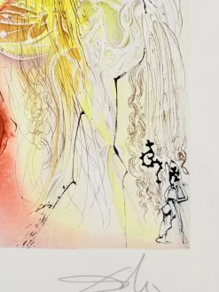 Pamono Salvador Dali, Lady Godiva, 1970, Lithograph> Surrealist