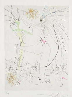 Best Pamono Salvador Dali, Les Fesses Piquantes, 1969, Etching