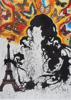 Sale Pamono Salvador Dali, Paris, Butterfly Suite, Original Lithograph