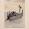 Pamono Salvador Dali, The Angel Helmsman, 1964, Original Woodcut> Surrealist