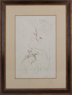 Discount Pamono Salvador Dali, Tristan and Isolde, Vanity, Original Signed Etching