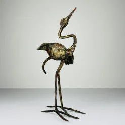 Outlet Pamono Salvino Marsura, Brutalist Sculpture Bird, 1950s, Iron