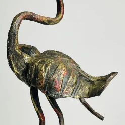 Outlet Pamono Salvino Marsura, Brutalist Sculpture Bird, 1950s, Iron