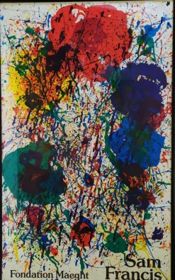 Best Pamono Sam Francis, Poster Lithograph, 1983