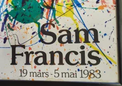 Best Pamono Sam Francis, Poster Lithograph, 1983