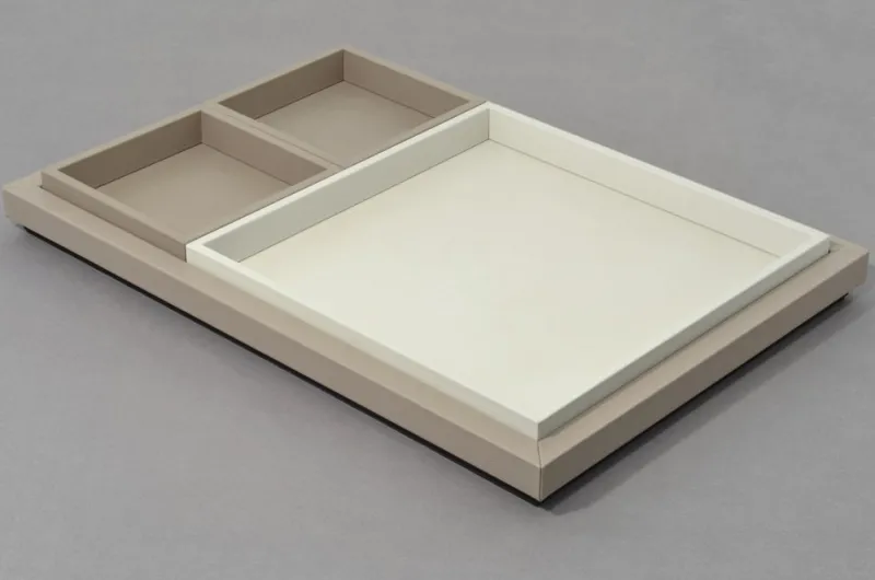 Pamono Samurai Big Rectangular Tray from Pinetti> Decorative Objects