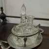 Clearance Pamono San Marco 800 Silver Oil Cruet Table Set, 1940s, Set of 6