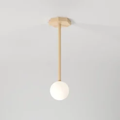 New Pamono Sand Outlines Cut Shape Pendant Light by Atelier Areti