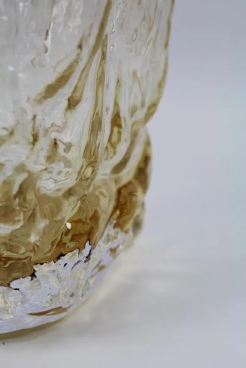 Pamono Sand Shape 2 Fluid Hot Blown Glass Decorative Object by Vogel Studio> Decorative Objects