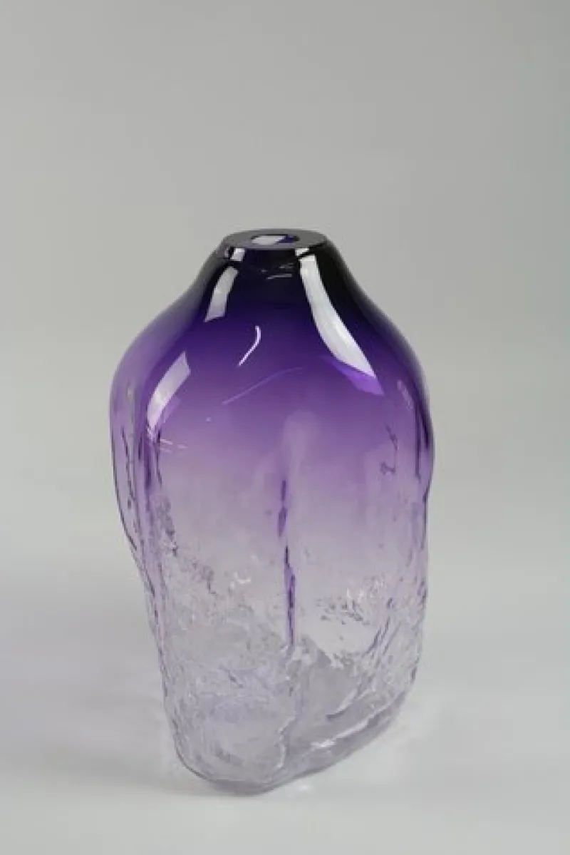 Pamono Sand Shape 2 Fluid Hot Blown Glass Decorative Object by Vogel Studio> Decorative Objects