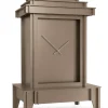 Pamono Sandblasted Stainless Steel One More Time Clock by Kiki Van Eijk & Joost Van Bleiswijk The Exceptional> Clocks