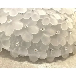 Hot Pamono Sanded-Flowers Murano Glass Flush Mount by Simoeng