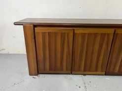 Pamono Sapporo Cabinet in Walnut by Mario Marenco for Mobilgirgi, 1970s><noscript><img width=