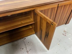 Pamono Sapporo Cabinet in Walnut by Mario Marenco for Mobilgirgi, 1970s><noscript><img width=