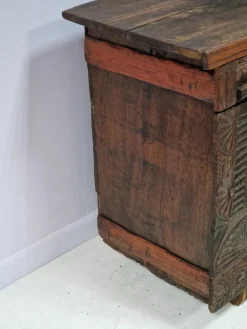 Pamono Sardinian Chest in Chestnut Wood, Mid-19th Century><noscript><img width=