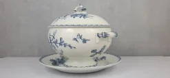 Pamono Sarreguemines Earthenware Soup Tureen, 1890s> Serving Dishes