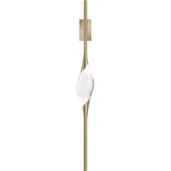 Pamono Satin Brass 12 Wall Sconce by Il Pezzo Mancante> Wall Lights & Sconces
