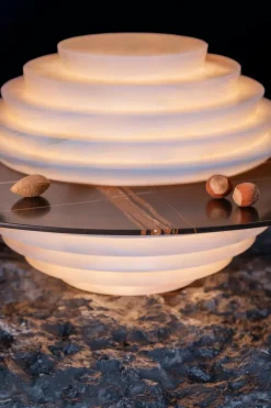 Hot Pamono Saturno Lamp by Silvana Barbato for Marmi Regina