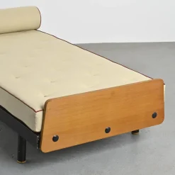 Pamono Scal Bed by Jean Prouvé for Steph Simon, 1960s><noscript><img width=