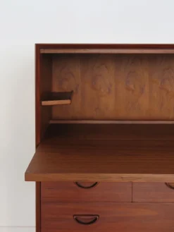 Discount Pamono Scandinavian Bar Cabinet in Teak attributed to Peter Hvidt & Orla Molgaard Nielsen for Søborg Møbelfabrik, 1960s