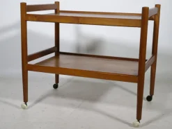 Pamono Scandinavian Bar Wagon in Teak, 1960s> Serving Bar Carts & Trolleys