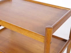 Pamono Scandinavian Bar Wagon in Teak, 1960s><noscript><img width=