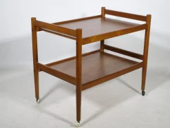 Pamono Scandinavian Bar Wagon in Teak, 1960s><noscript><img width=
