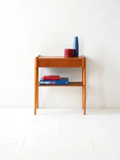 Hot Pamono Scandinavian Bedside Table by Ab Carlström & Co, 1960s