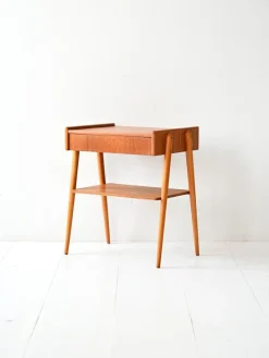 Hot Pamono Scandinavian Bedside Table by Ab Carlström & Co, 1960s