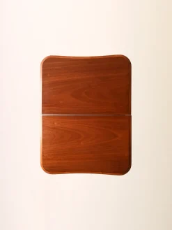 Pamono Scandinavian Bedside Tables in Mahogany, 1940s, Set of 2><noscript><img width=