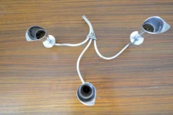 Pamono Scandinavian Calla Lily Candleholder by Hans Jensen, 1960s><noscript><img width=