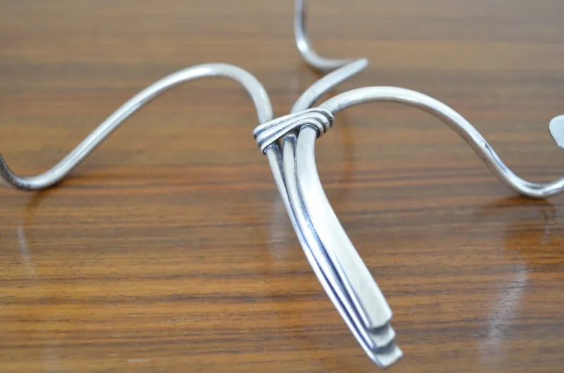 Pamono Scandinavian Calla Lily Candleholder by Hans Jensen, 1960s> Candleholders