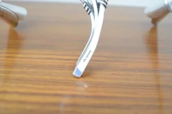 Pamono Scandinavian Calla Lily Candleholder by Hans Jensen, 1960s><noscript><img width=