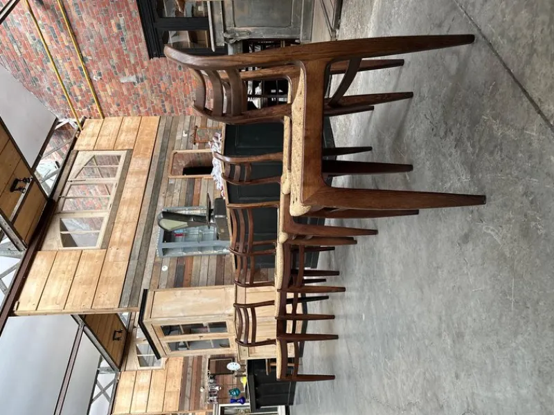 Outlet Pamono Scandinavian Chairs by Niels Otto Moller, Set of 6