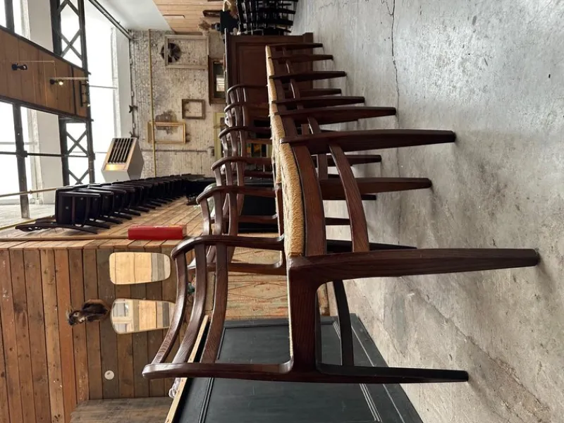 Outlet Pamono Scandinavian Chairs by Niels Otto Moller, Set of 6