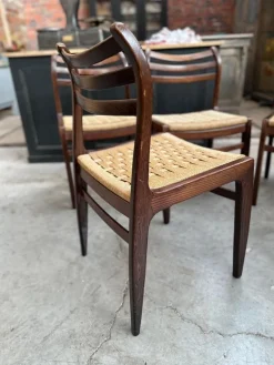 Outlet Pamono Scandinavian Chairs by Niels Otto Moller, Set of 6