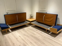 Outlet Pamono Scandinavian Dangle Daybeds and Table by Ingmar Relling & Haldor Vik for Ekornes, 1960s, Set of 3