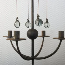 Pamono Scandinavian Iron Candleholder><noscript><img width=