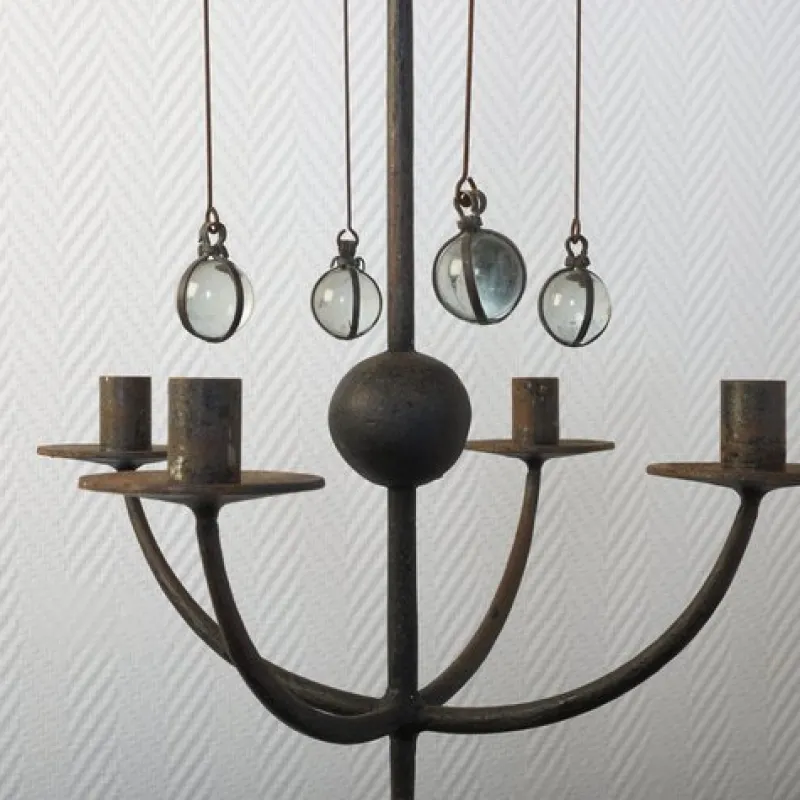 Pamono Scandinavian Iron Candleholder> Candleholders