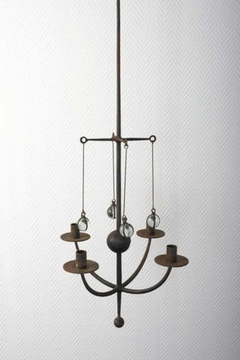Pamono Scandinavian Iron Candleholder> Candleholders