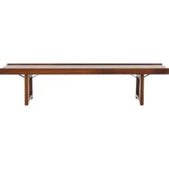 Pamono Scandinavian Krobo Bench in Rosewood attributed to Torbjørn Device for Middle Strands, 1960s> Benches